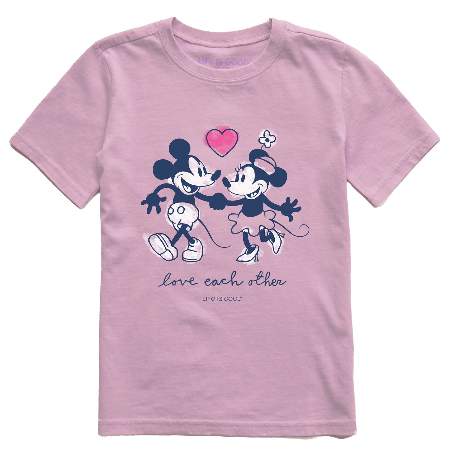 Kids Willie Love Each Other Short Sleeve Crusher Tee