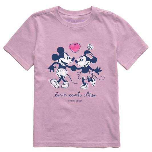Kids Willie Love Each Other Short Sleeve Crusher Tee