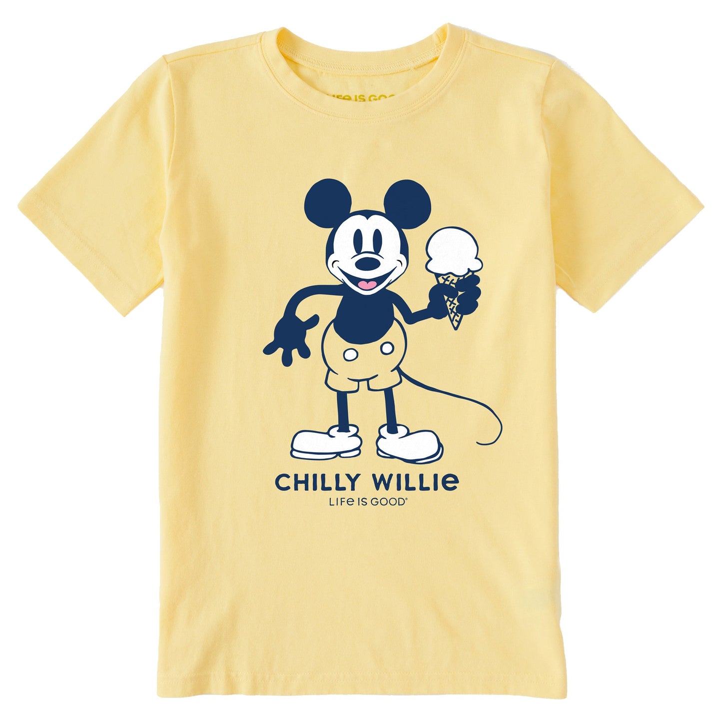 Kids Chilly Willie Short Sleeve Crusher Tee