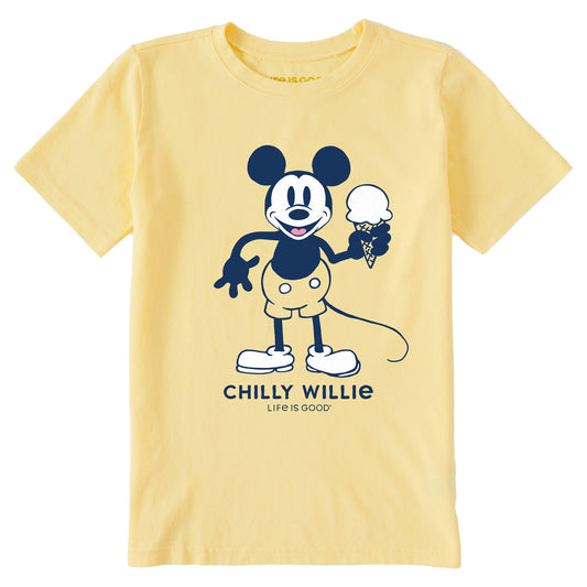 Kids Chilly Willie Short Sleeve Crusher Tee