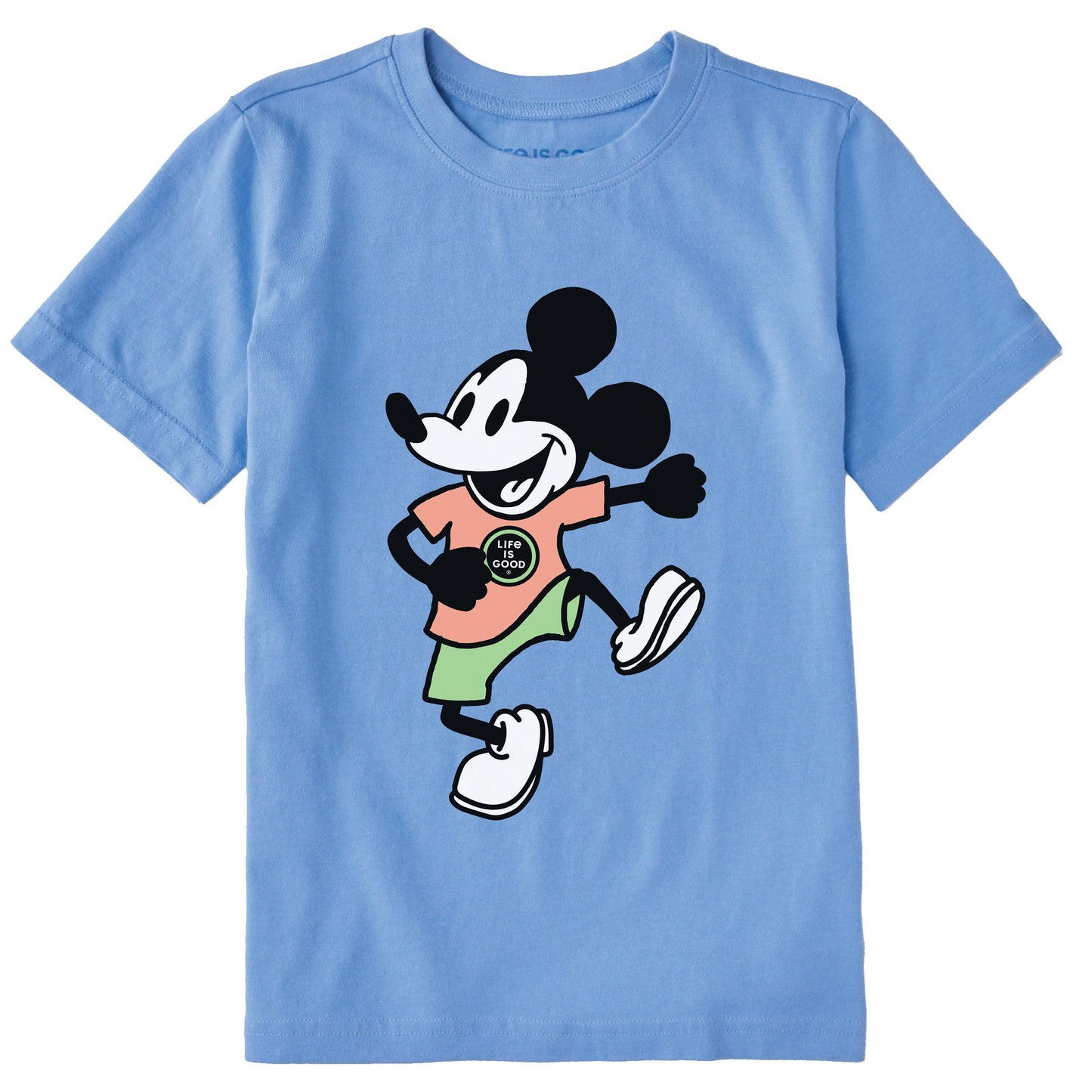 Kids Steamboat Willie Dancing Short Sleeve Crusher Tee