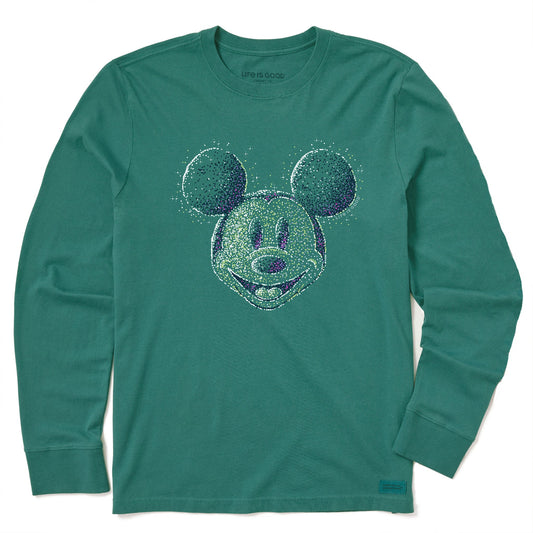 Kids Steamboat Willie Long Sleeve Crusher Tee