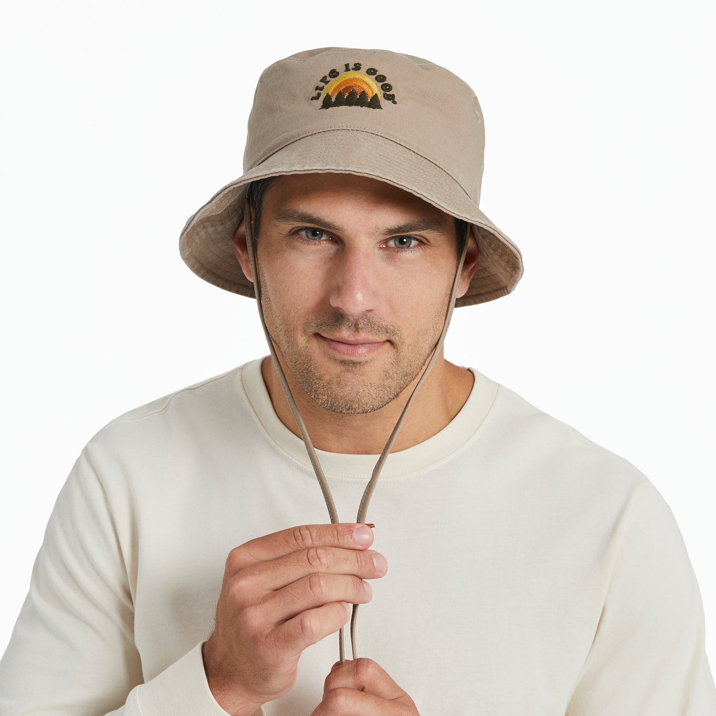 Adult Unisex Rainbow Forest Bucket Hat