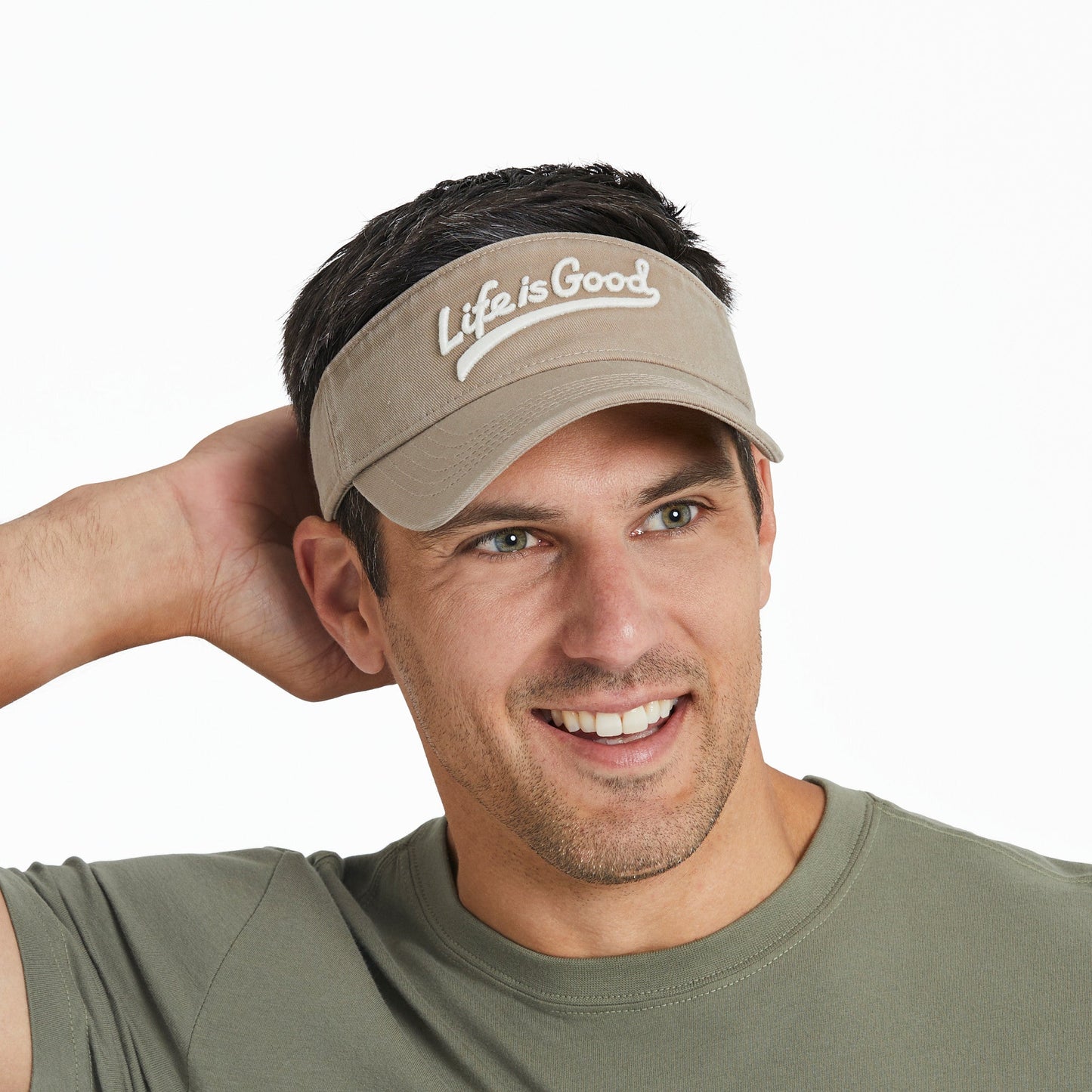 Adult Unisex LIG Ballyard Script Chill Cap Visor