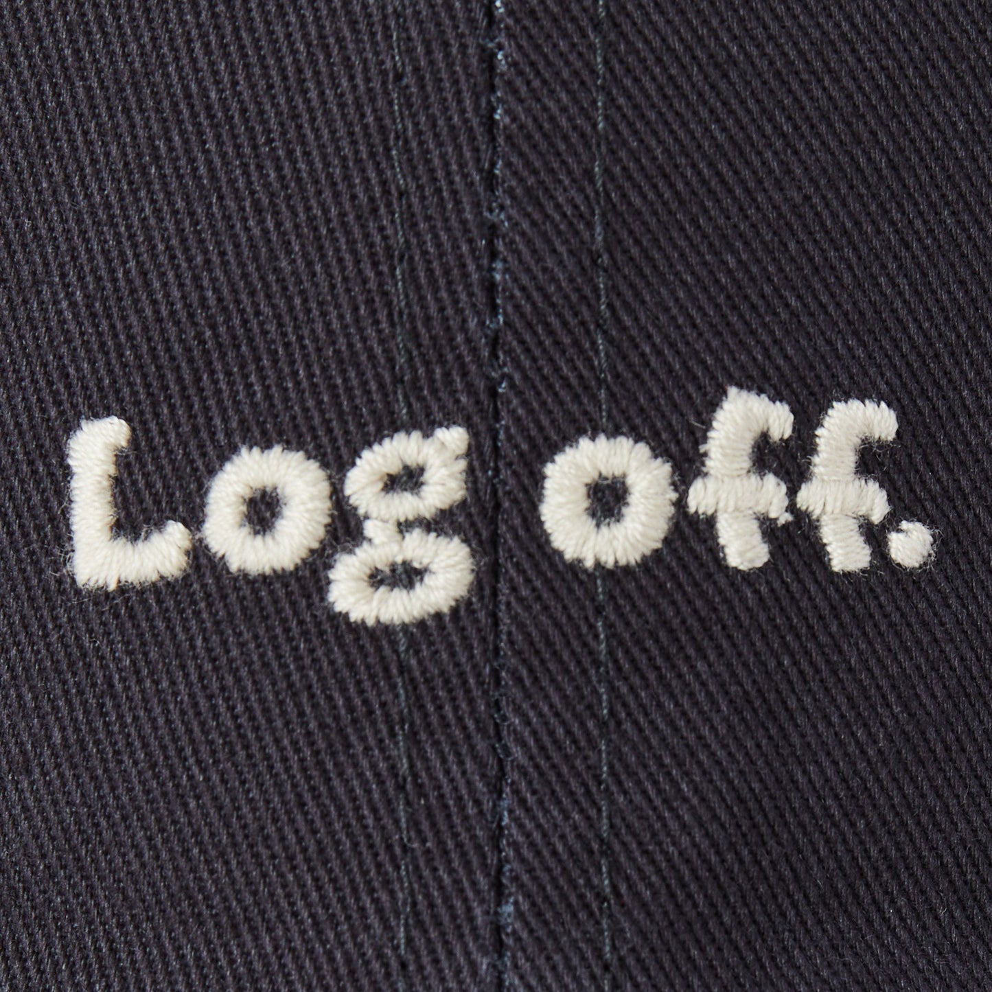 Adult Unisex Vintage Log Off Chill Cap