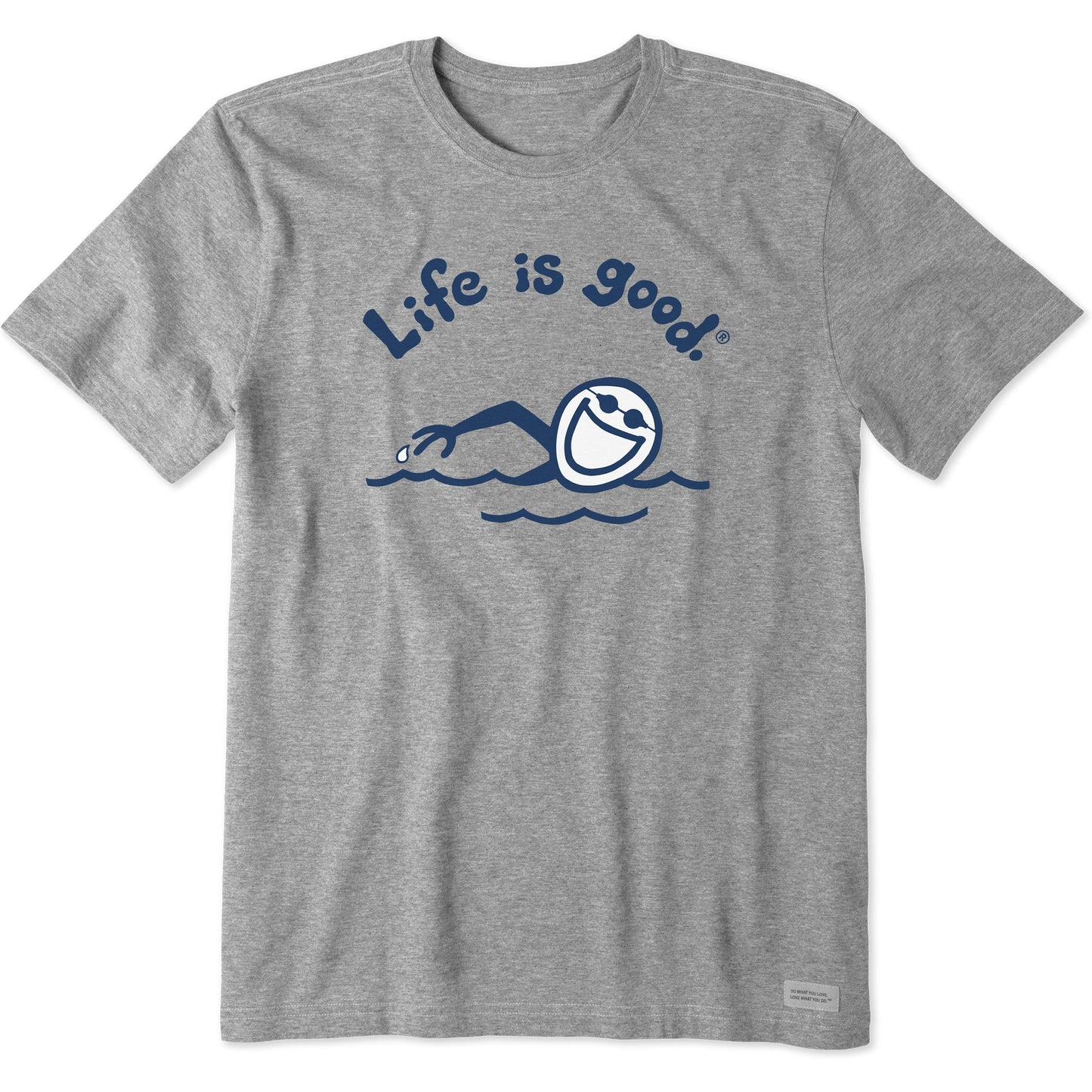 Men's Jake Swim Short Sleeve Crusher Tee