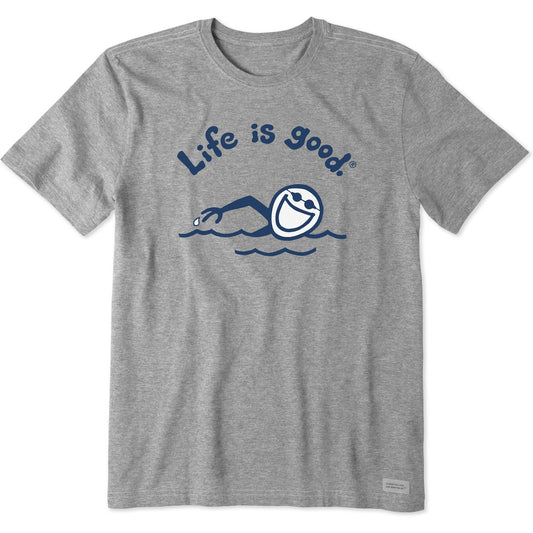 Men's Jake Swim Short Sleeve Crusher Tee