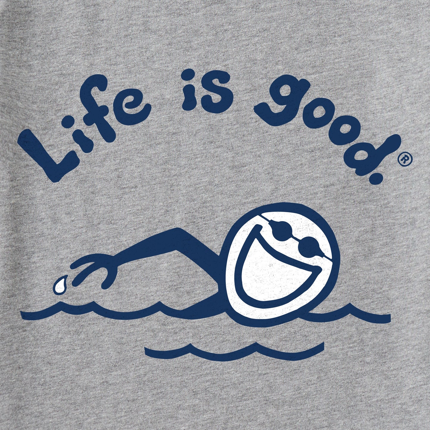 Men's Jake Swim Short Sleeve Crusher Tee