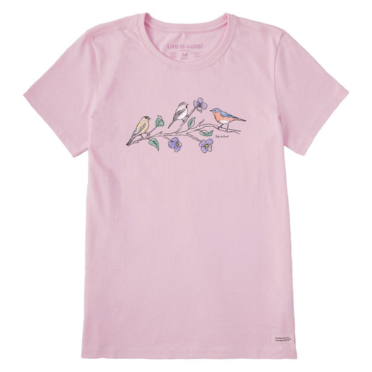 Women's Three Birds Short Sleeve Crusher Tee