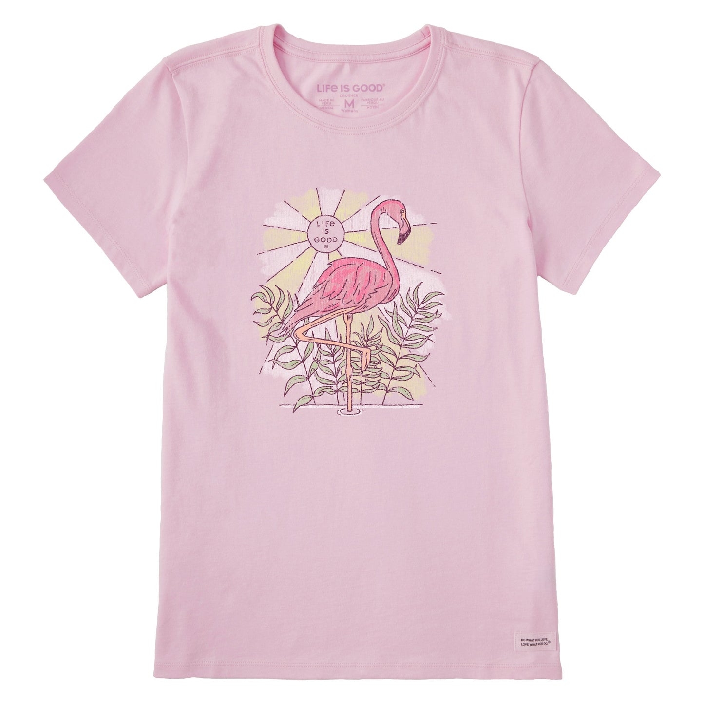 Women's Dreamy Flamingo Short Sleeve Tee