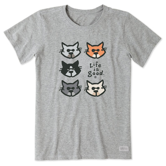 Women's Al Grid Short Sleeve Crusher Tee