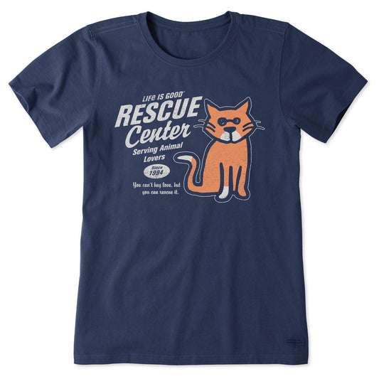 Women's Rescue Center Al Short Sleeve Crusher Tee