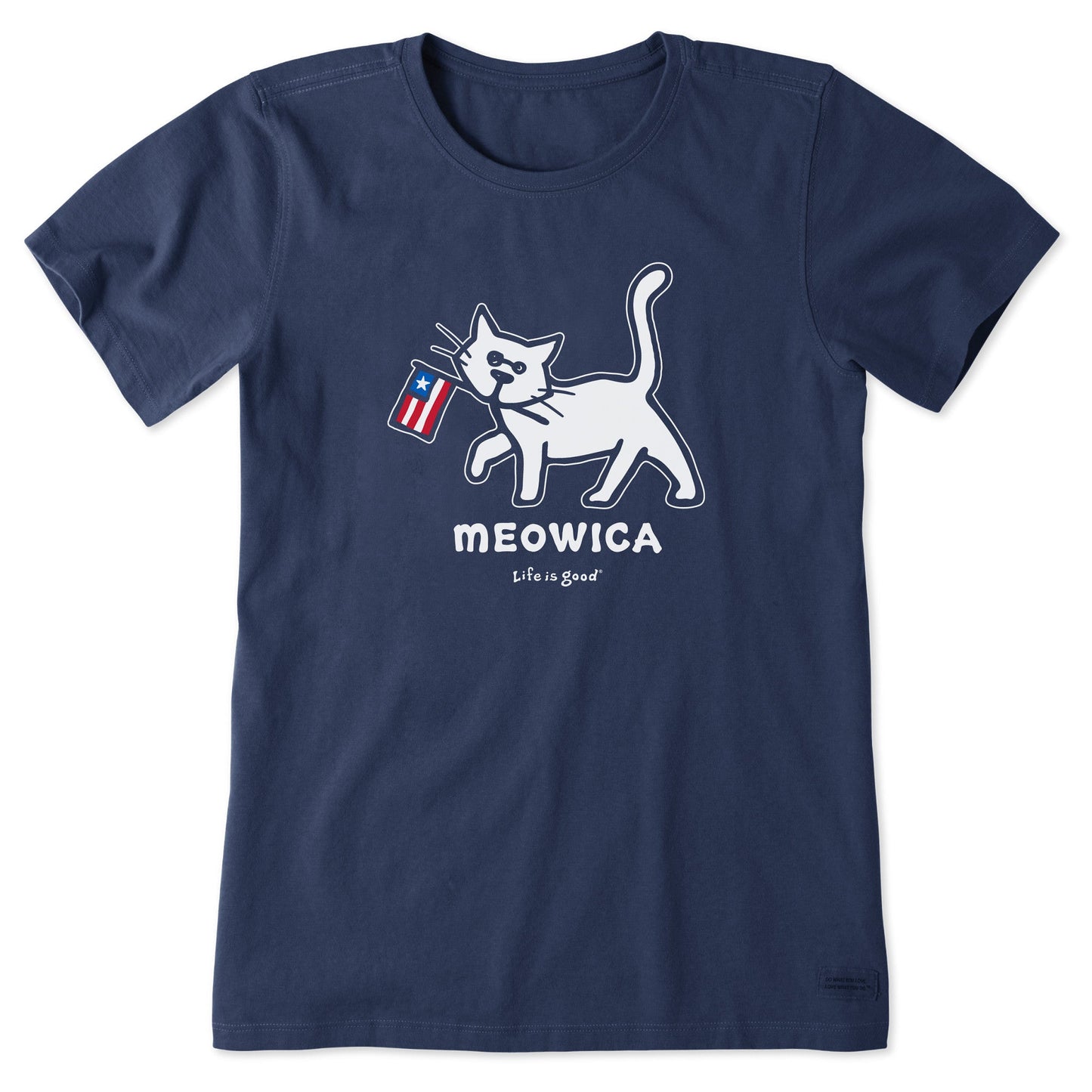 Women's Al Meowica Short Sleeve Crusher Tee