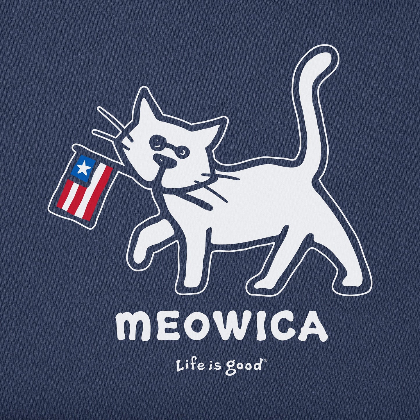 Women's Al Meowica Short Sleeve Crusher Tee