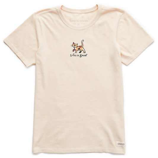 Women's Calico Al Mini Short Sleeve Crusher Tee