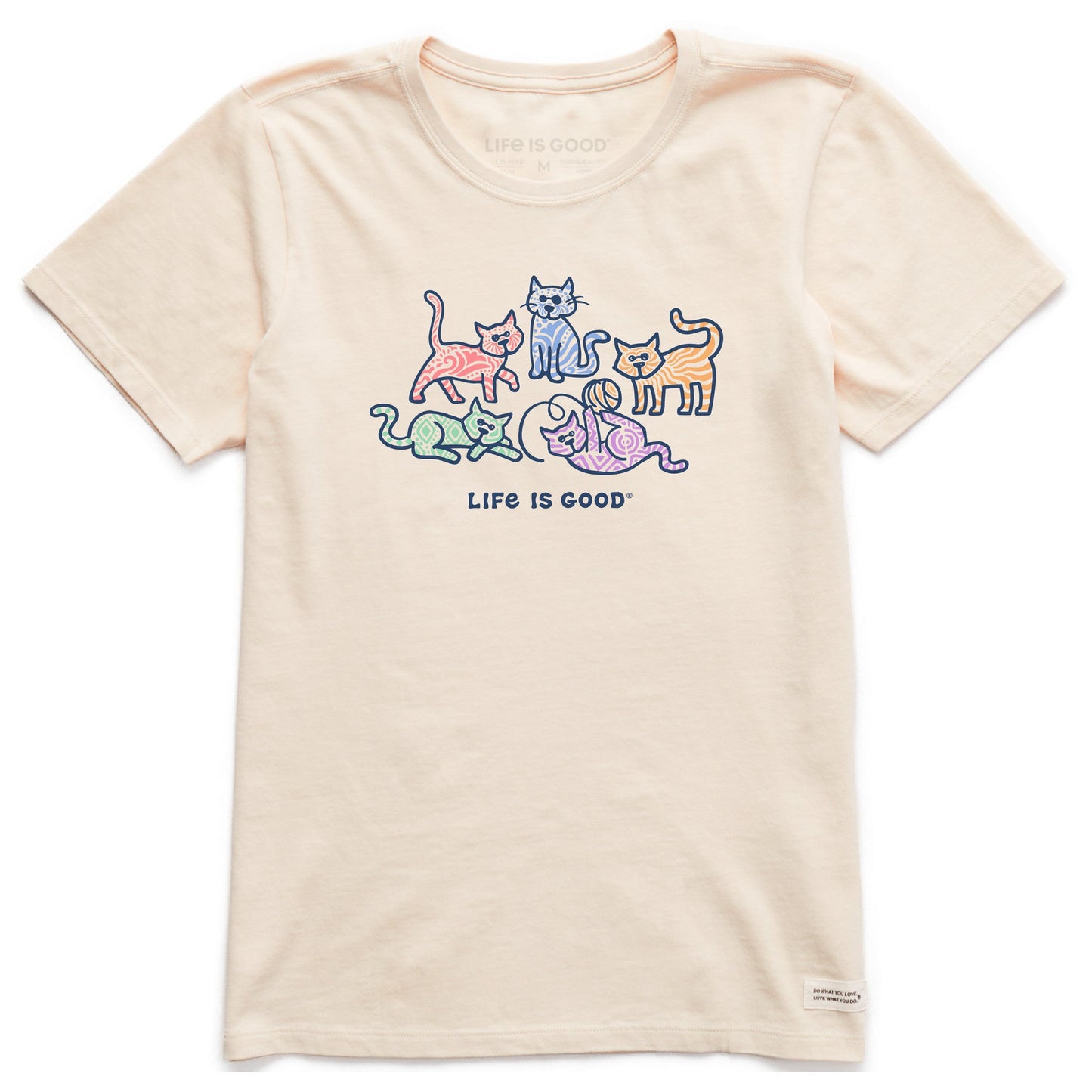 Women's Al's w Patterns Short Sleeve Crusher Tee