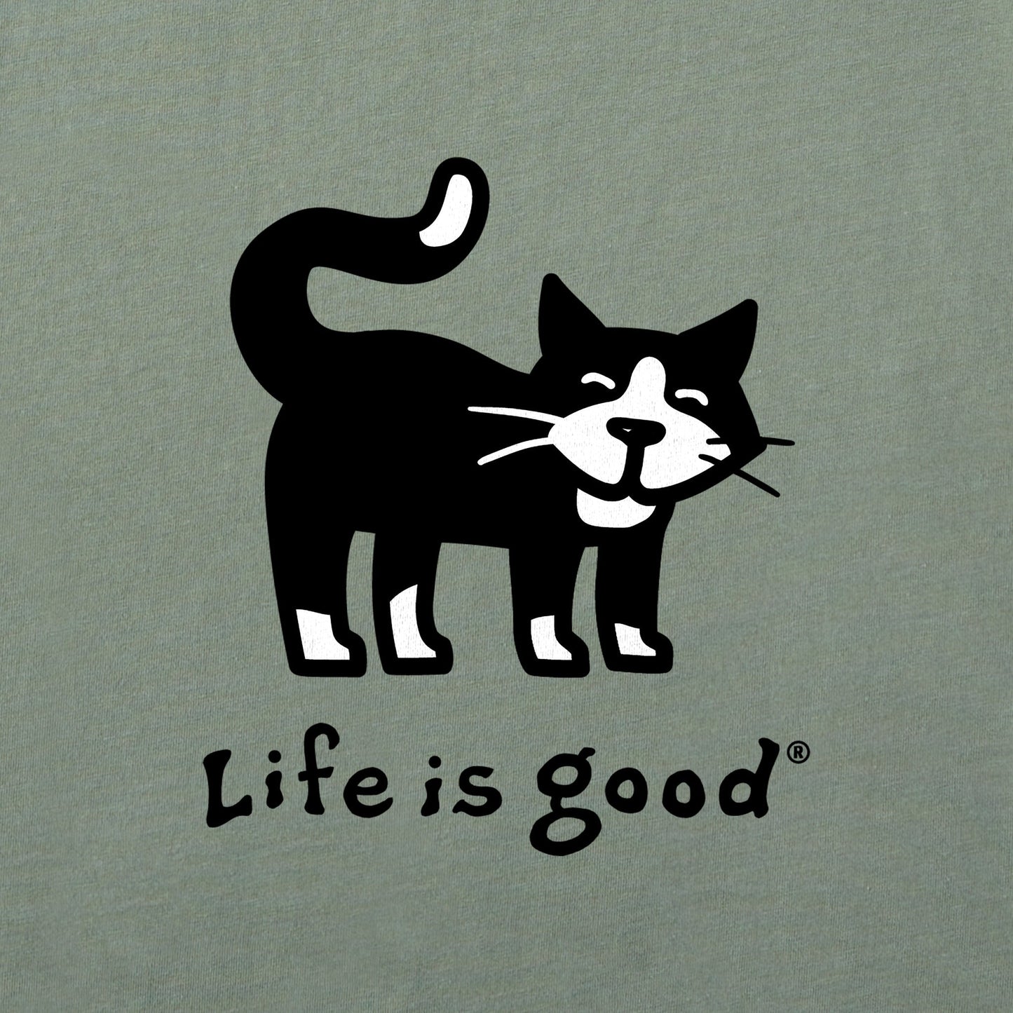 Women's Tuxedo Al Mini Short Sleeve Crusher Boxy Tee