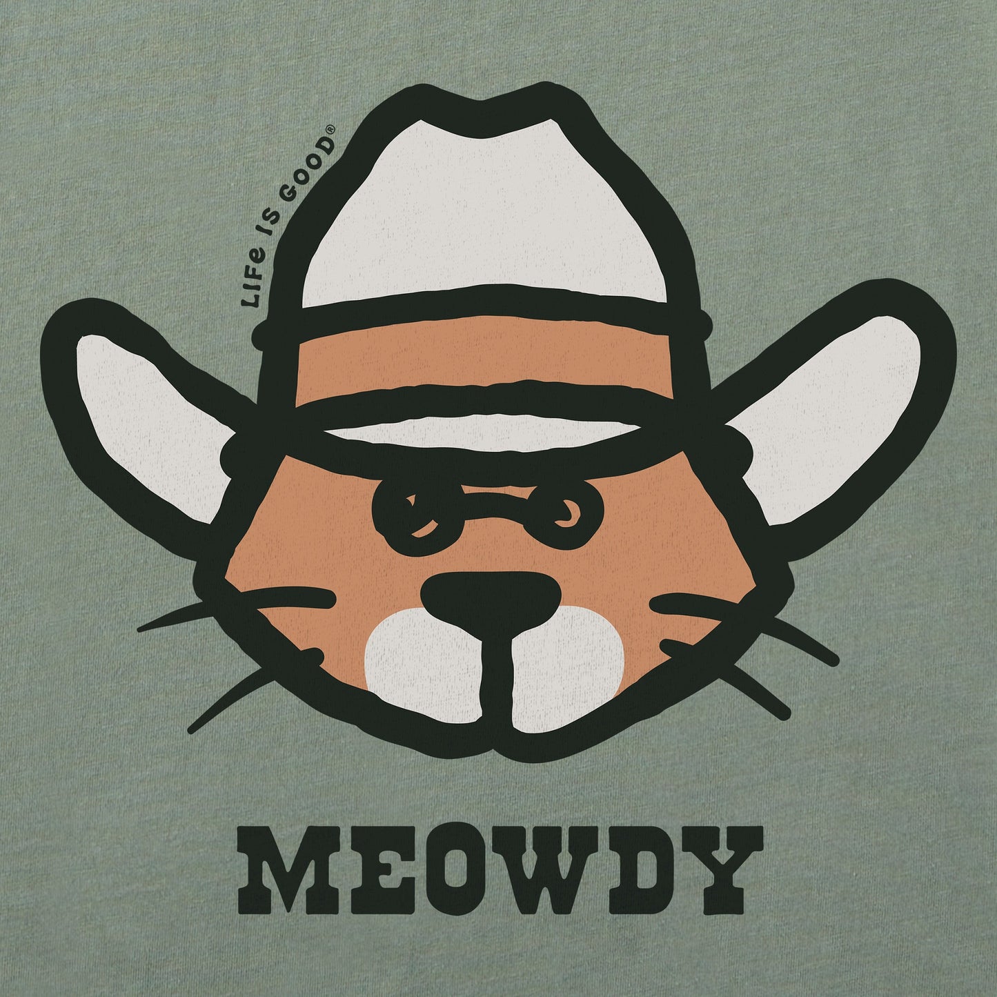 Men's Meowdy Al Short Sleeve Crusher Tee