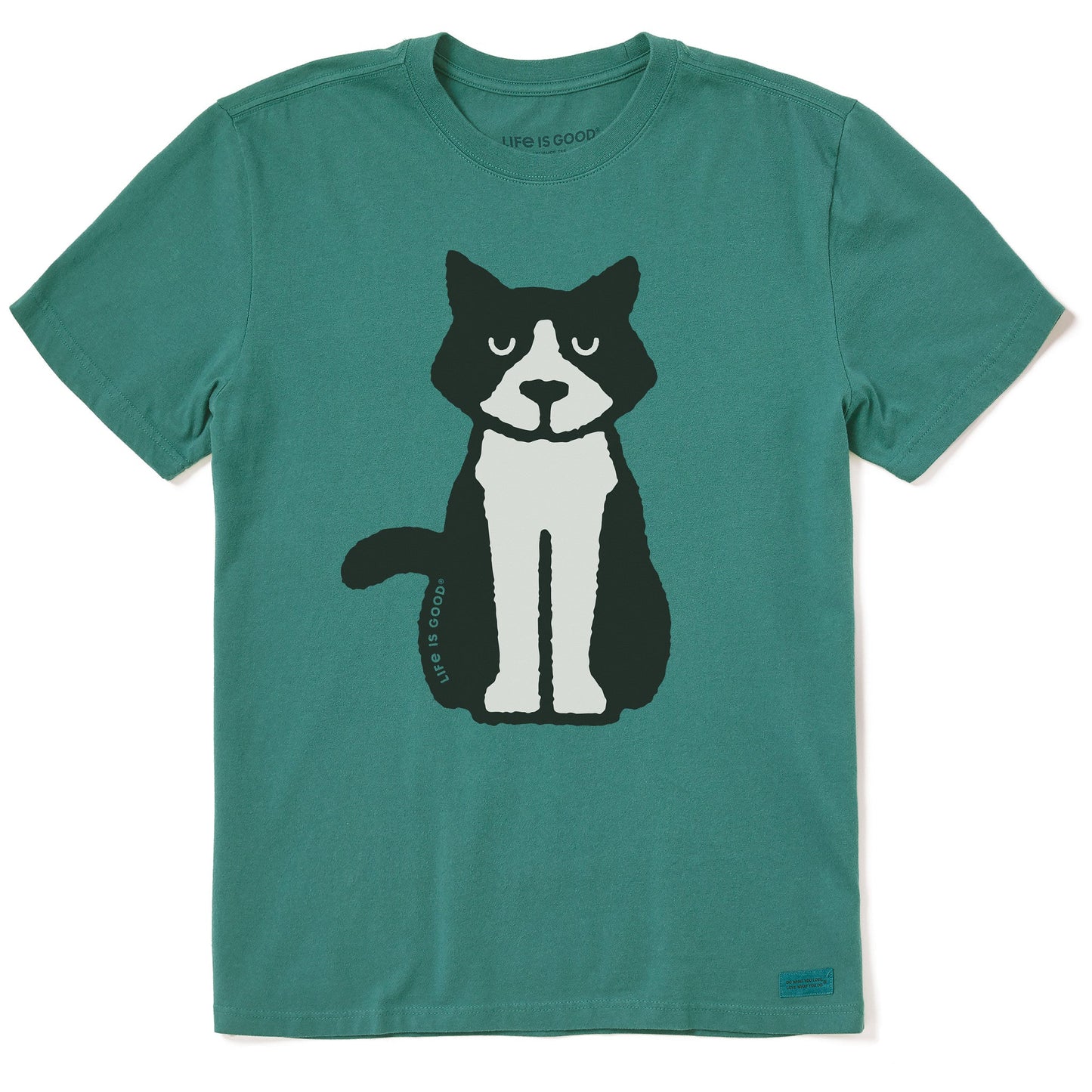 Men's Clean Tuxedo Al Short Sleeve Crusher Tee