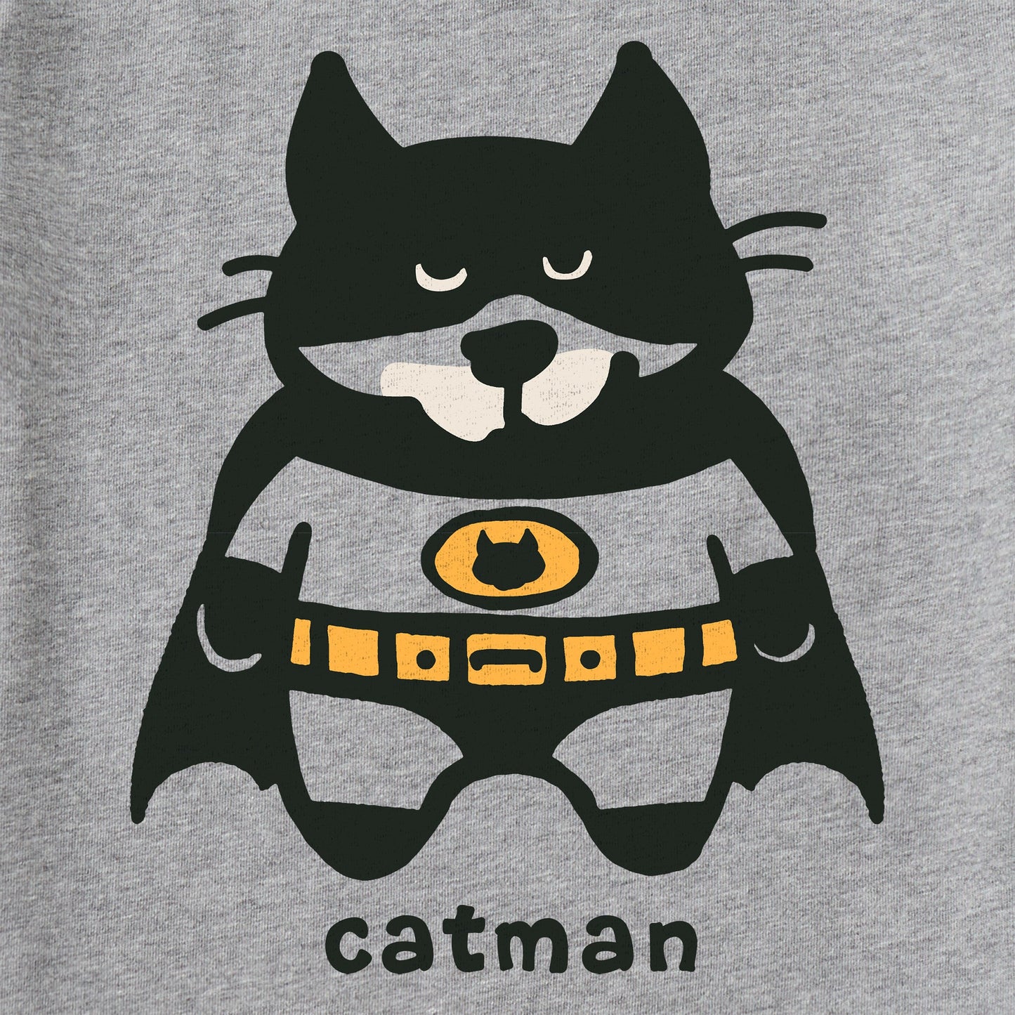 Men's Catman Al Short Sleeve Crusher Tee