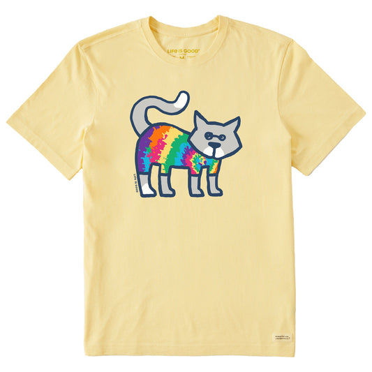 Men's Tye Dye Al Short Sleeve Crusher Tee