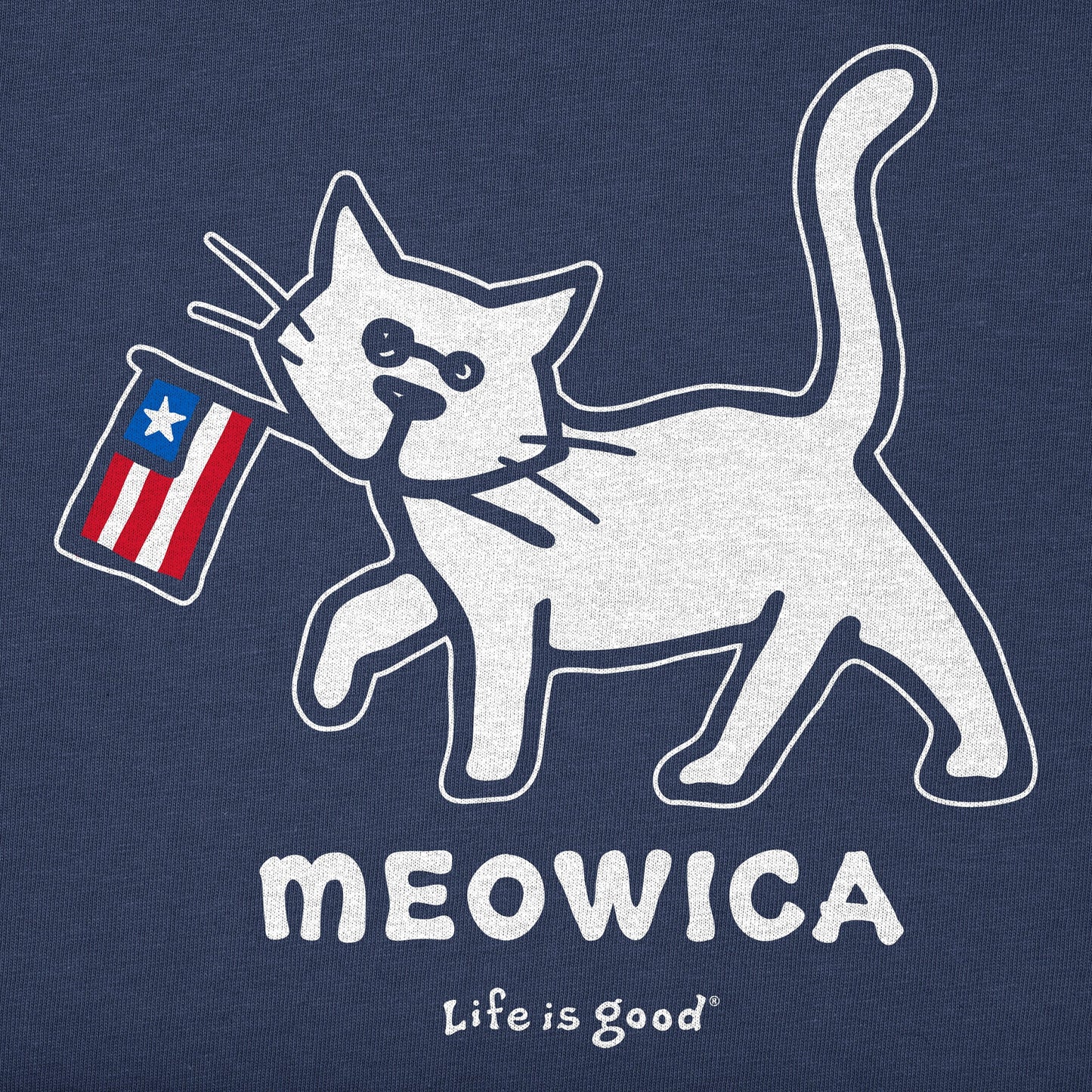 Men's Al Meowica Short Sleeve Crusher Tee
