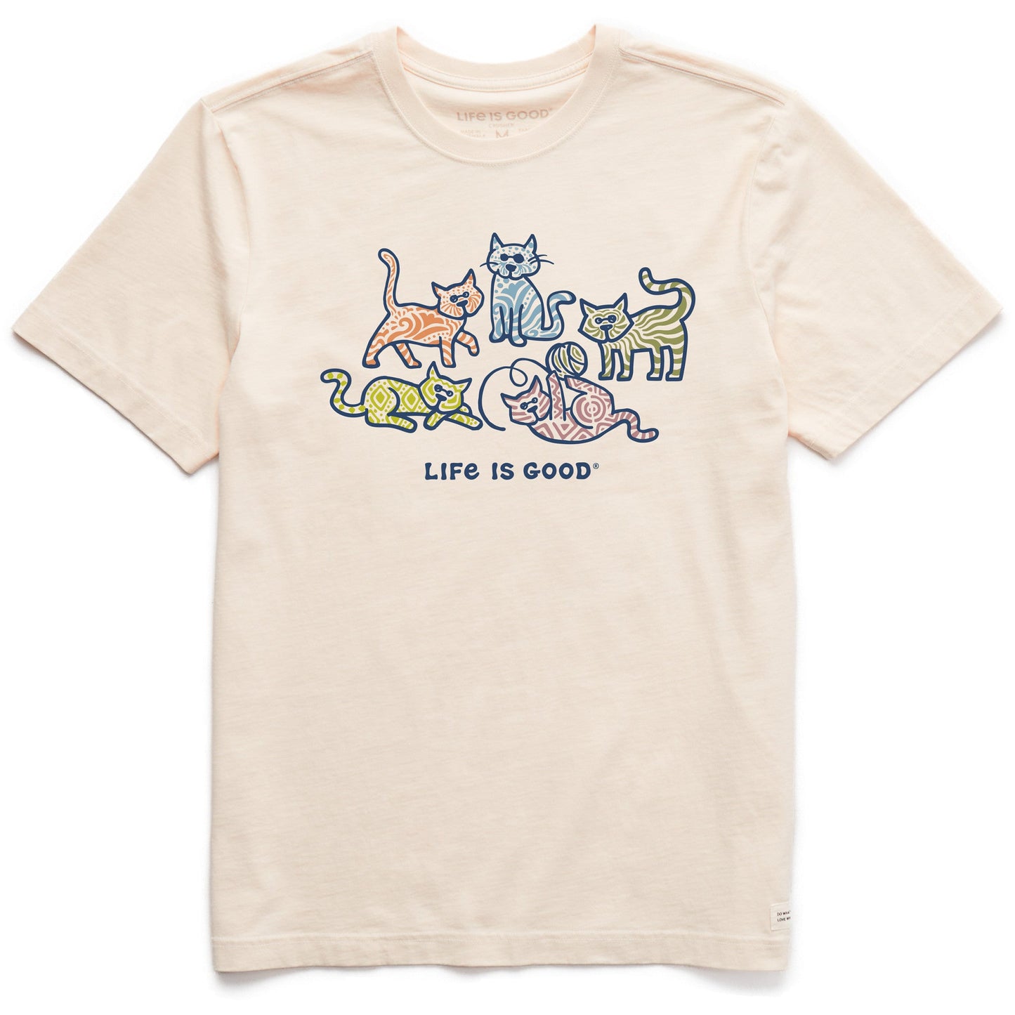 Men's Al's w Patterns Short Sleeve Crusher Tee