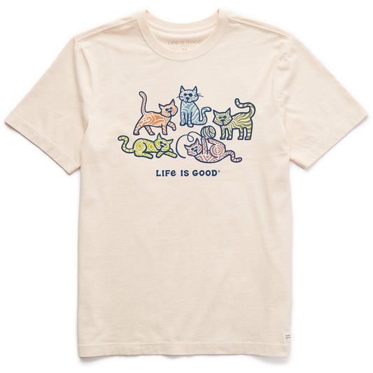 Men's Al's w Patterns Short Sleeve Crusher Tee