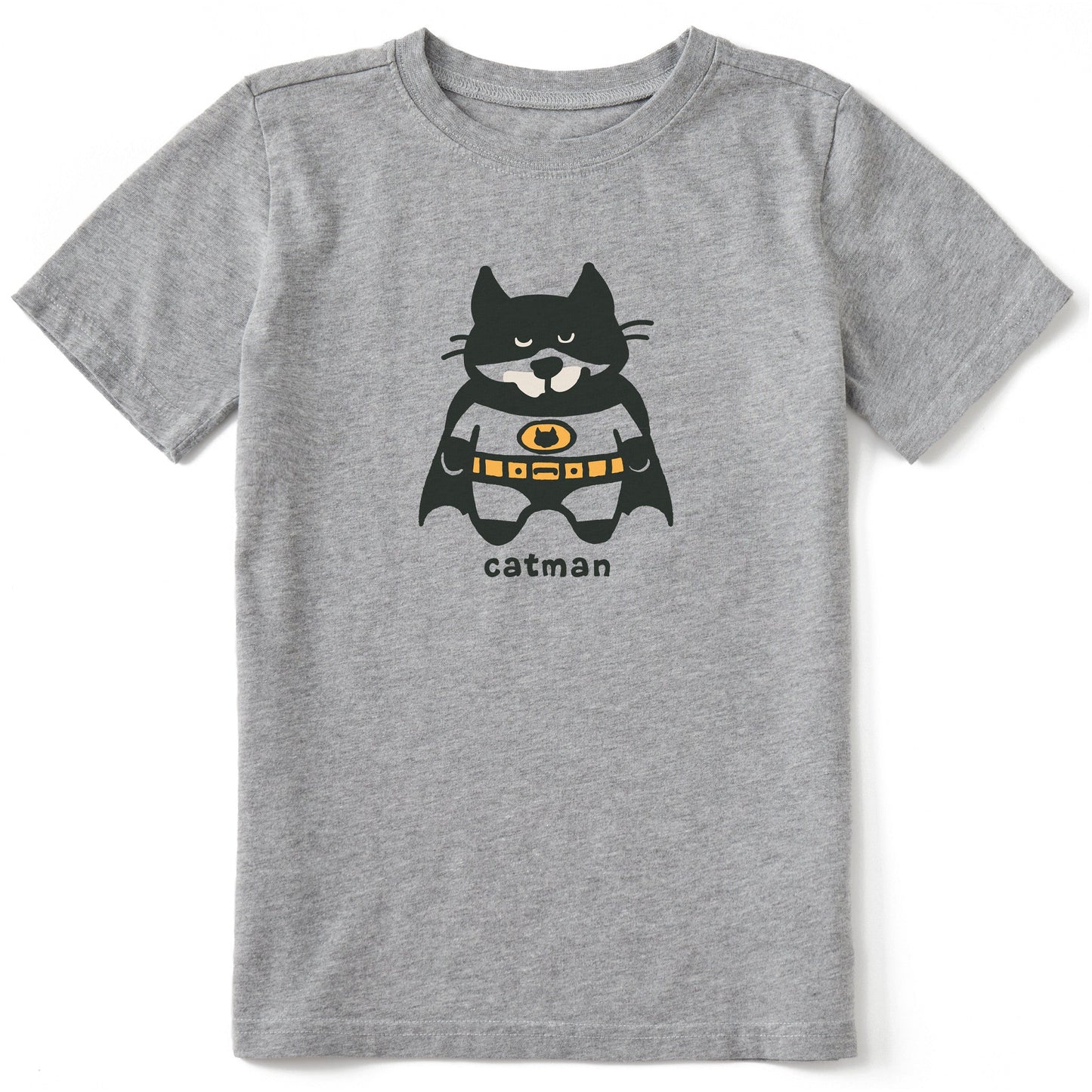Kids Catman Al Short Sleeve Crusher Tee