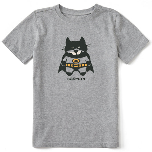 Kids Catman Al Short Sleeve Crusher Tee