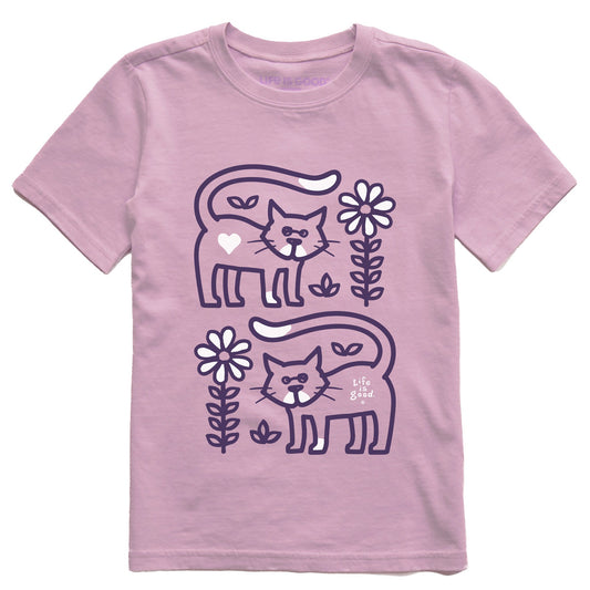 Kids Al Daisy Short Sleeve Crusher Tee