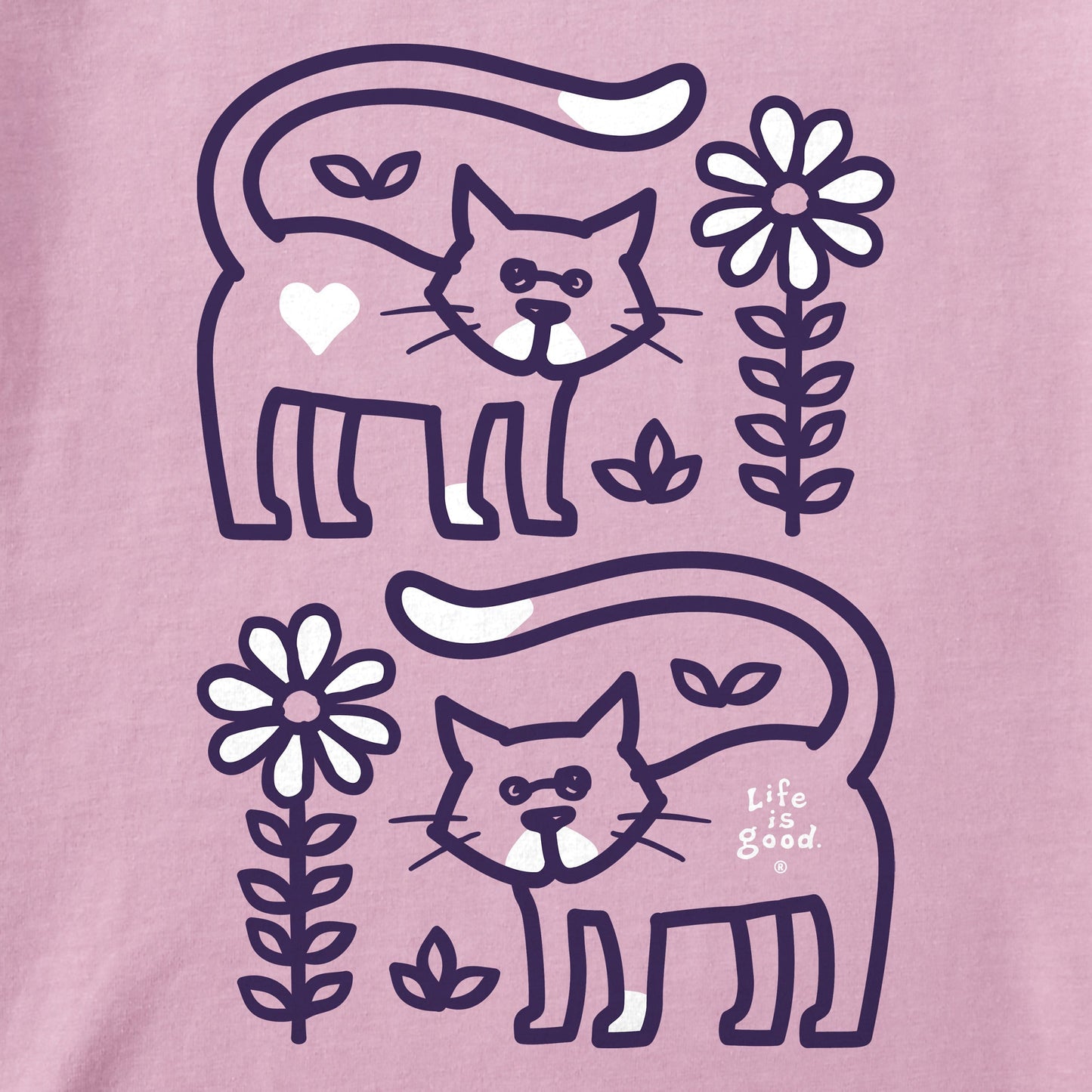 Kids Al Daisy Short Sleeve Crusher Tee