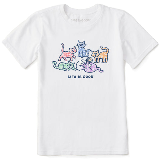 Kids Al's w Patterns Short Sleeve Crusher Tee