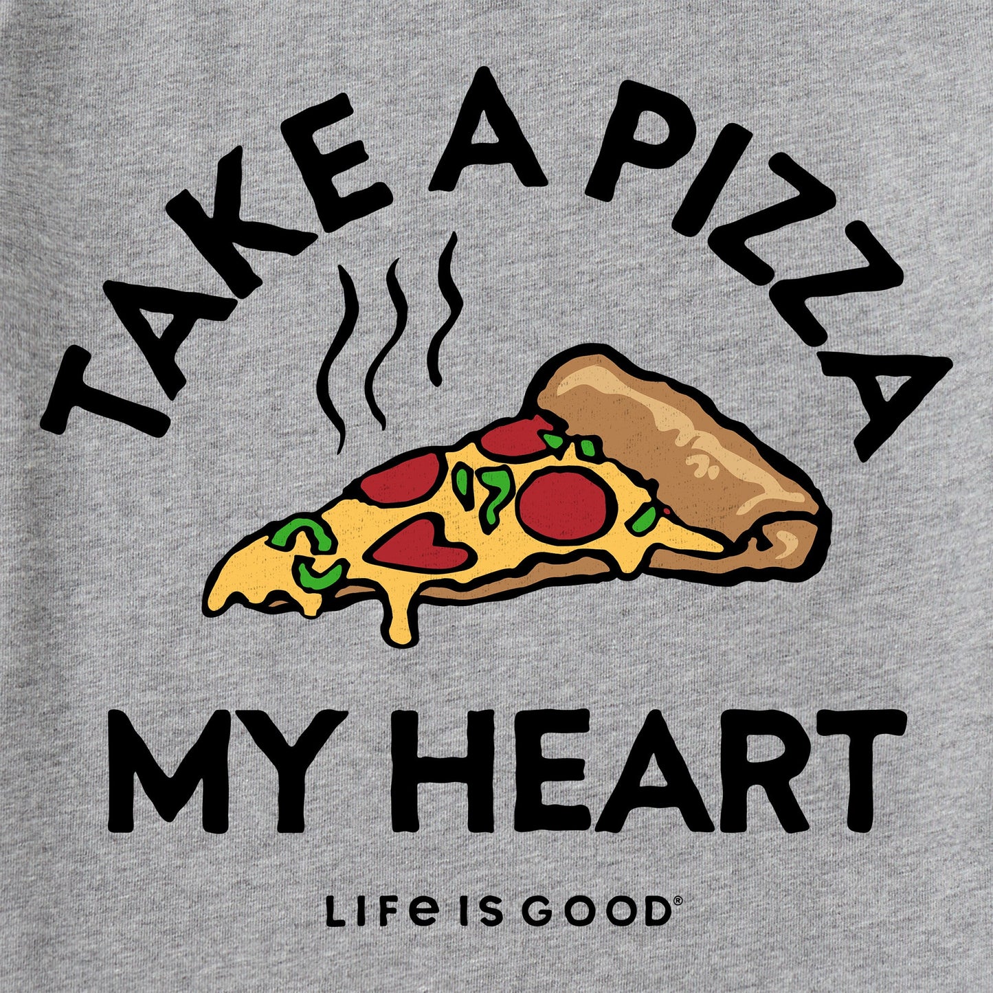 Men's Pizza My Heart Short Sleeve Tee