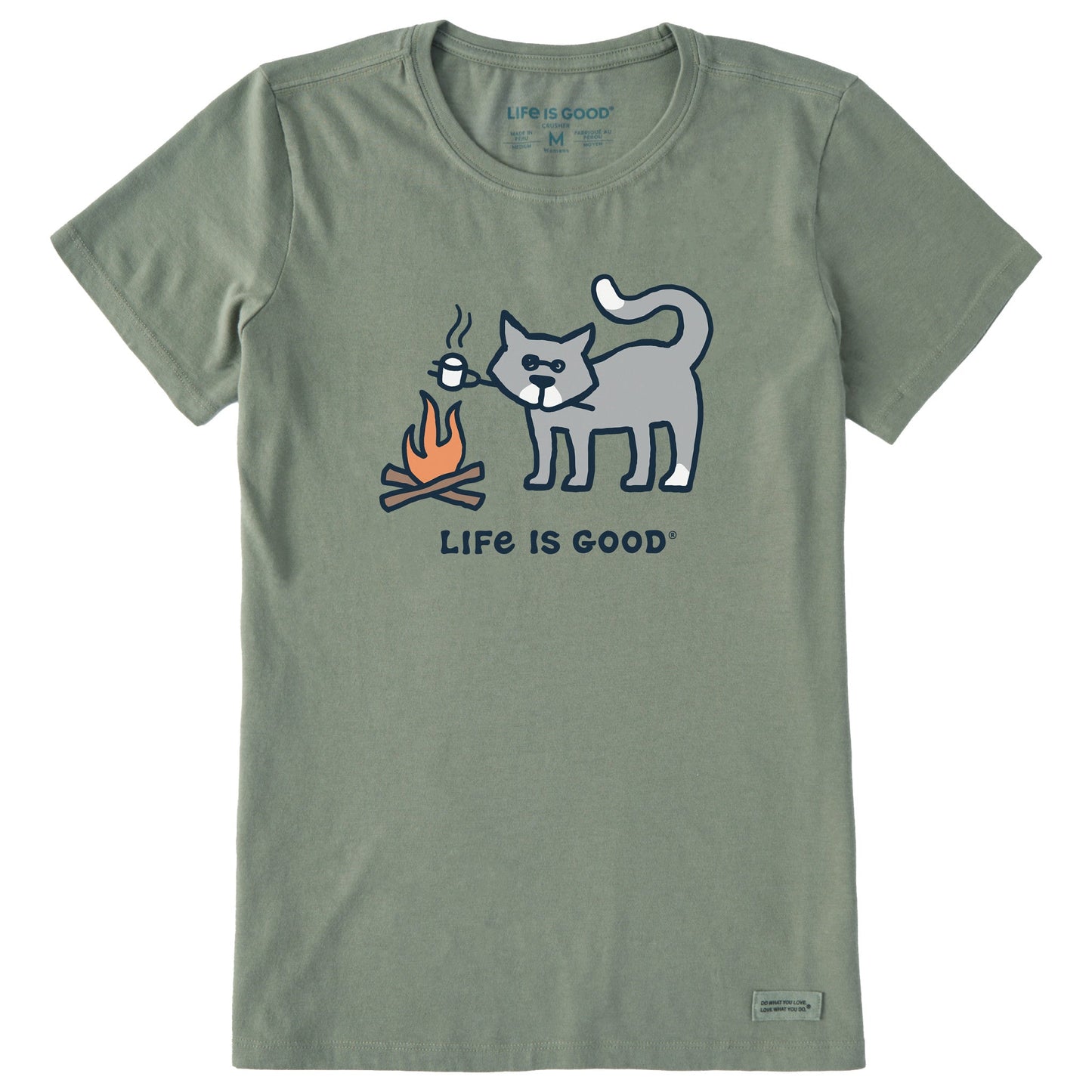 Women's Campfire Al Short Sleeve Crusher Tee