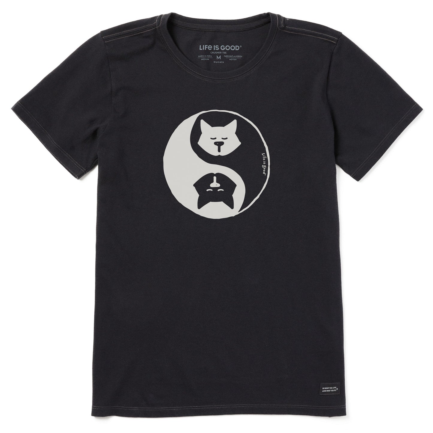 Women's Al Yin Yang Short Sleeve Crusher Tee