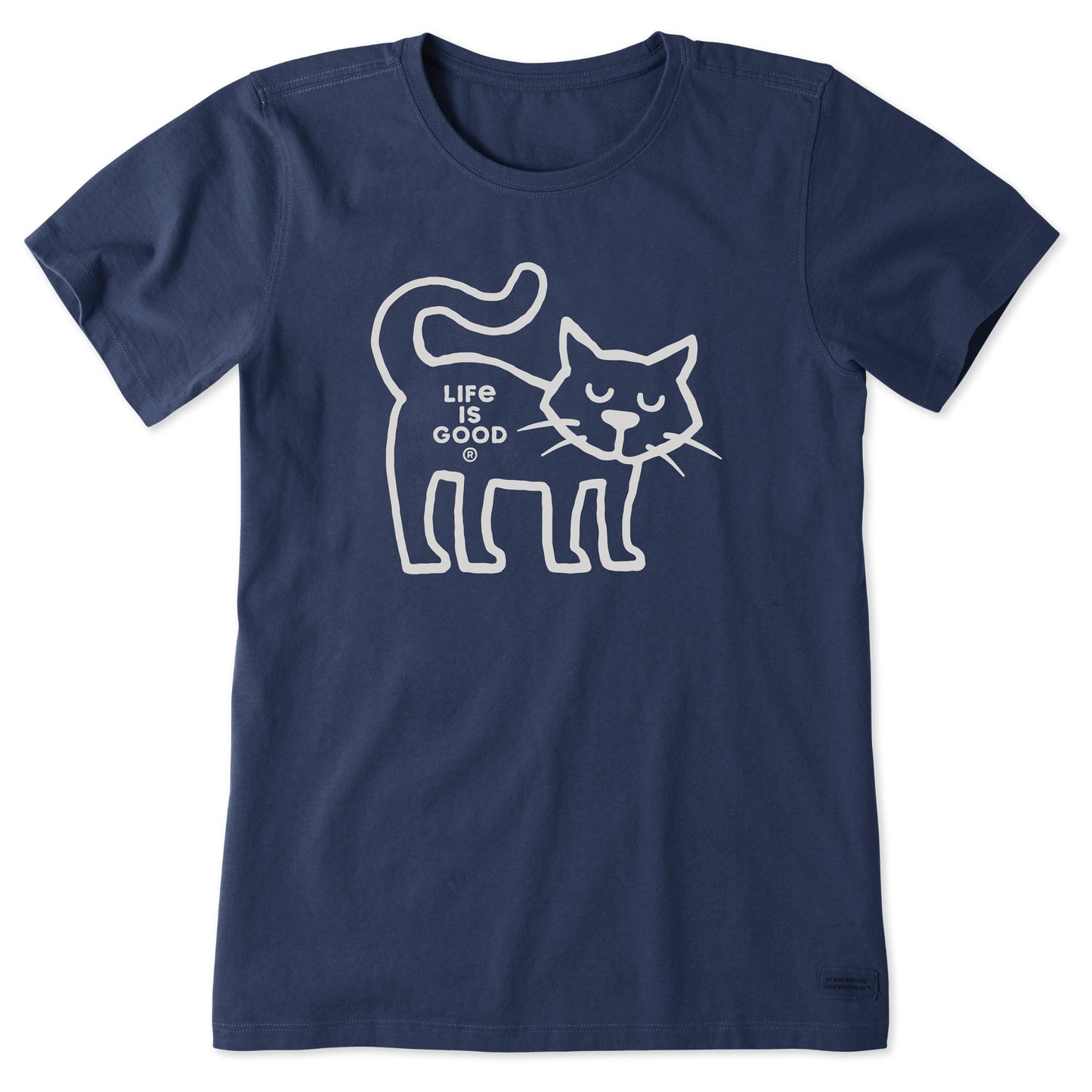 Women's Al Outline Short Sleeve Crusher Tee