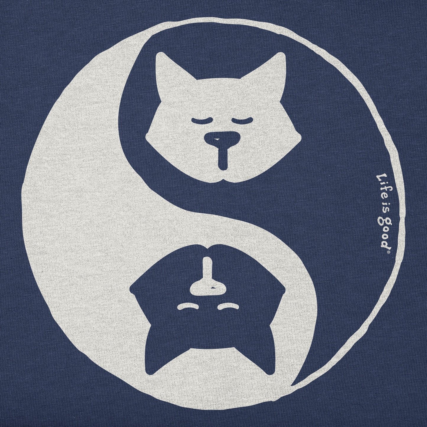 Women's Al Yin Yang Short Sleeve Crusher Boxy Tee