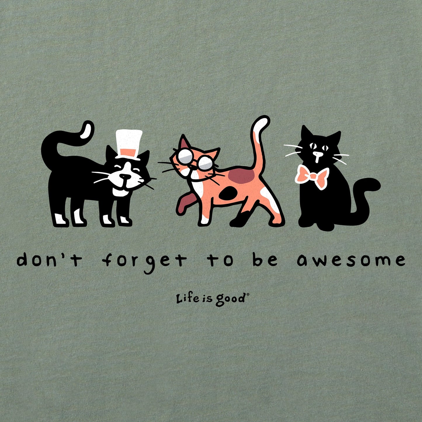 Men's Don't Forget to be Awesome Al's Short Sleeve Crusher Tee