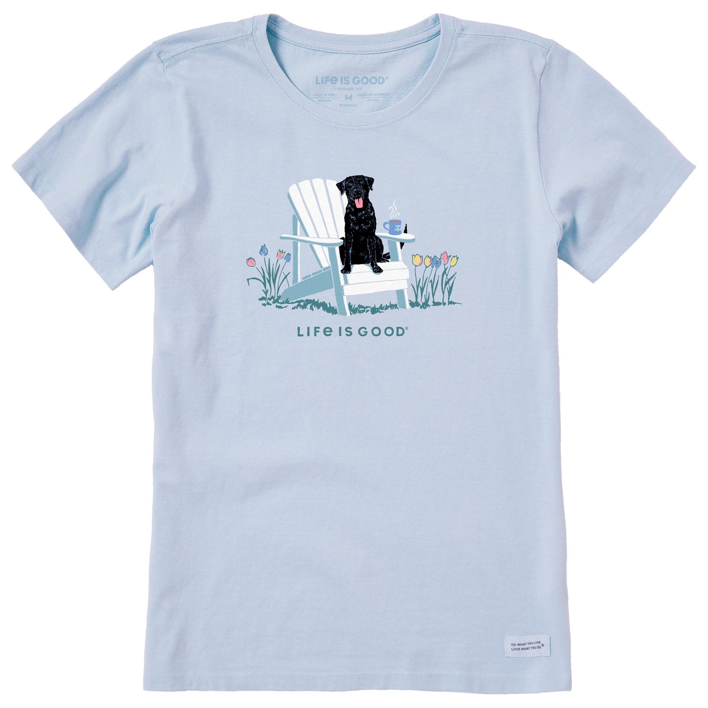 Women's Black Lab Adirondack Short Sleeve Crusher Tee