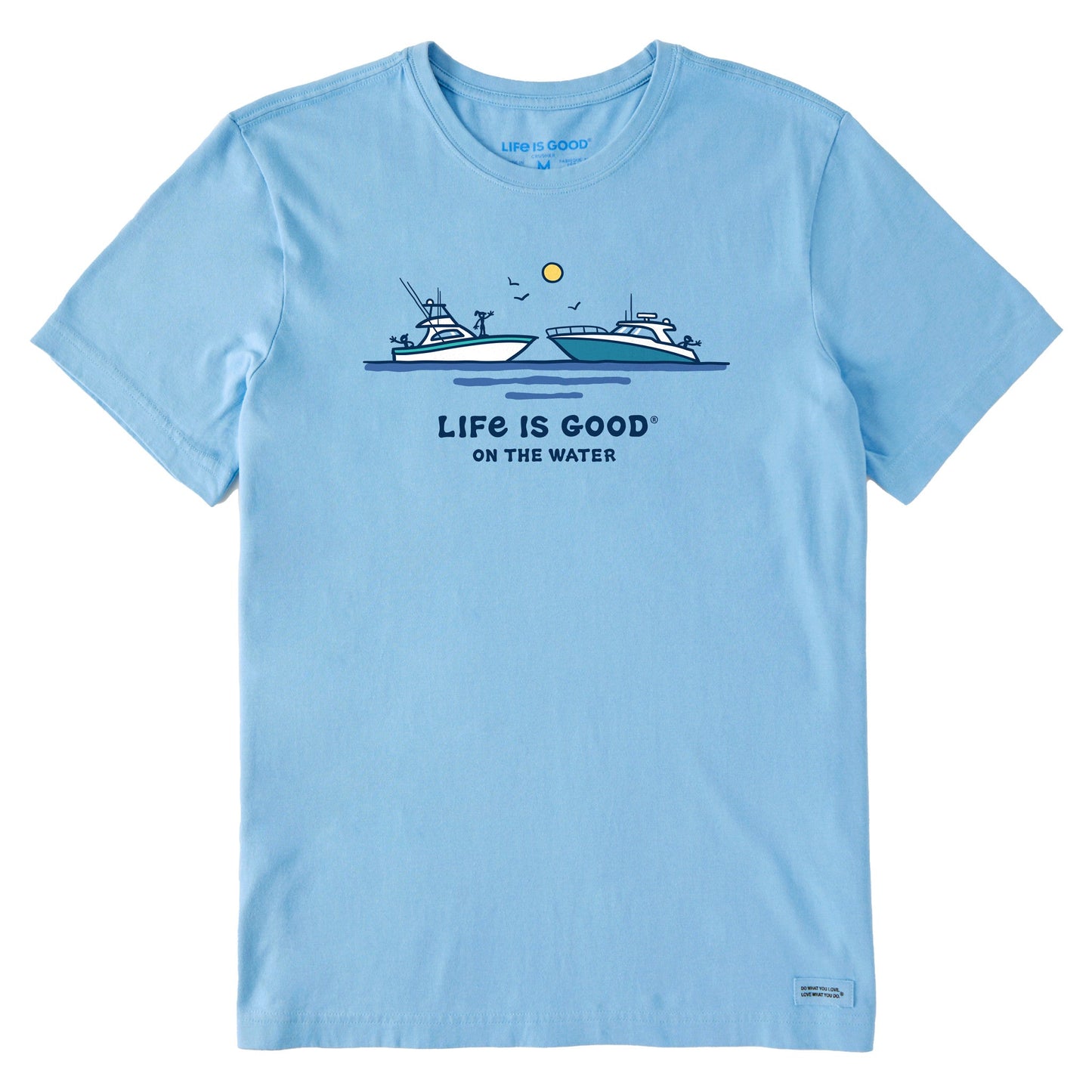 Men's Life is Good on the Water Short Sleeve Tee