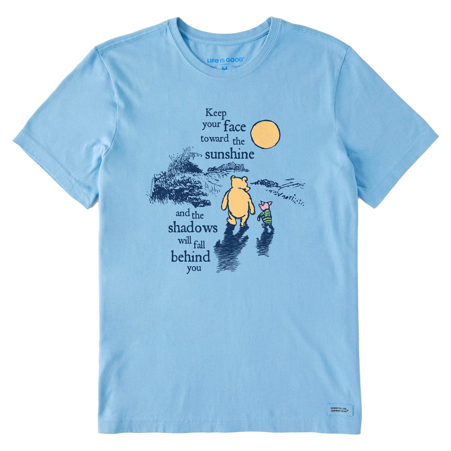 Men's Winnie & P Keep Your Face Towards the Sunshine Short Sleeve Tee