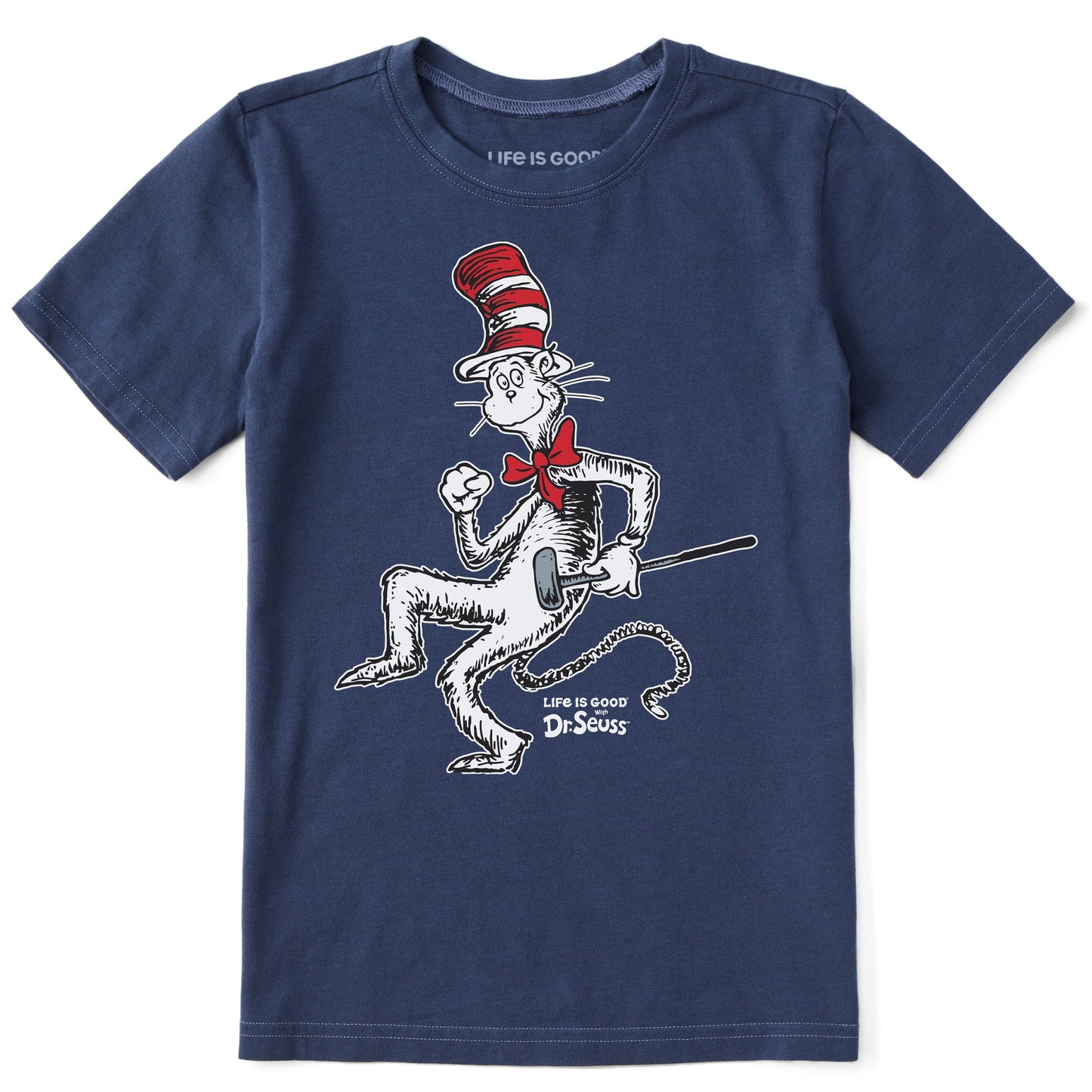 Kids Cat in the Hat Golf Short Sleeve Crusher Tee