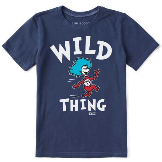 Kids Wild Thing Number 1 Short Sleeve Crusher Tee