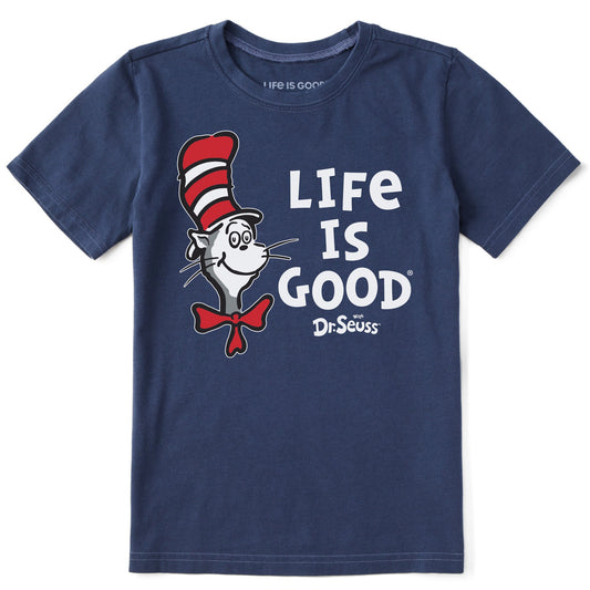 Kids The Cat LIG Stack Short Sleeve Crusher Tee