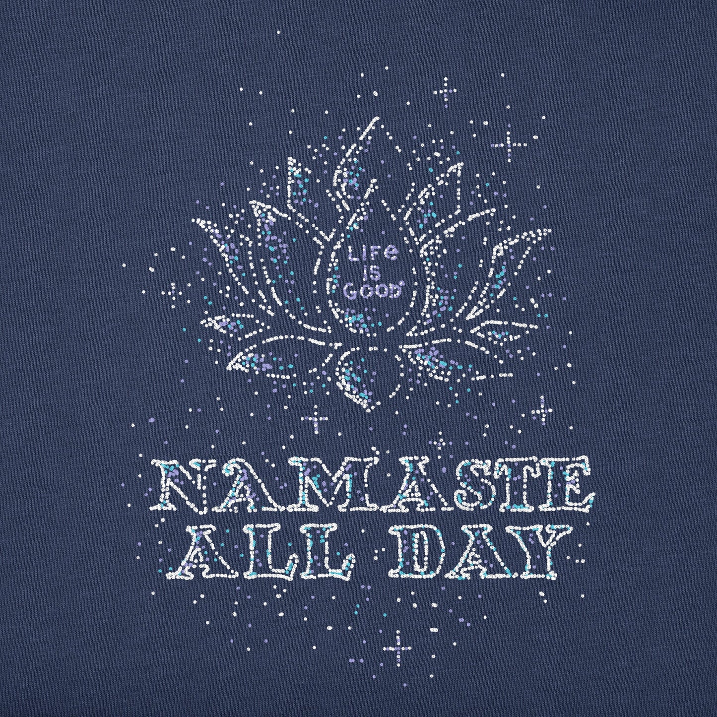 Women's Namaste All Day Lotus Short Sleeve Tee