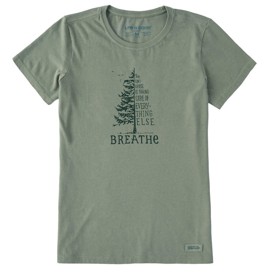 Women's Breathe Tree Short Sleeve Crusher Tee