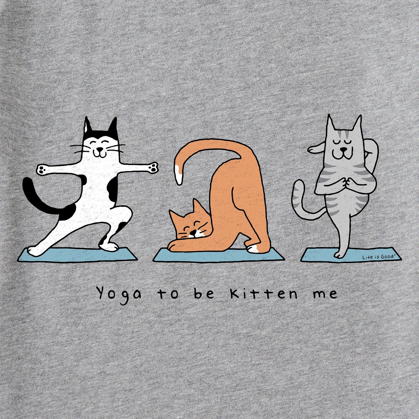 Men's Yoga To be Kitten Me Short Sleeve Tee