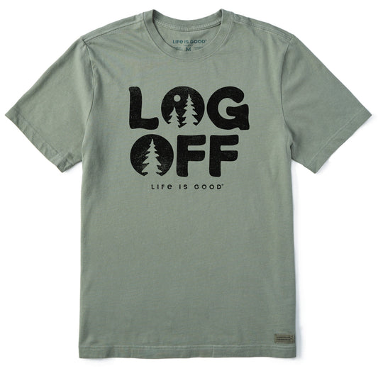 Men's Clean Log Off Short Sleeve Tee