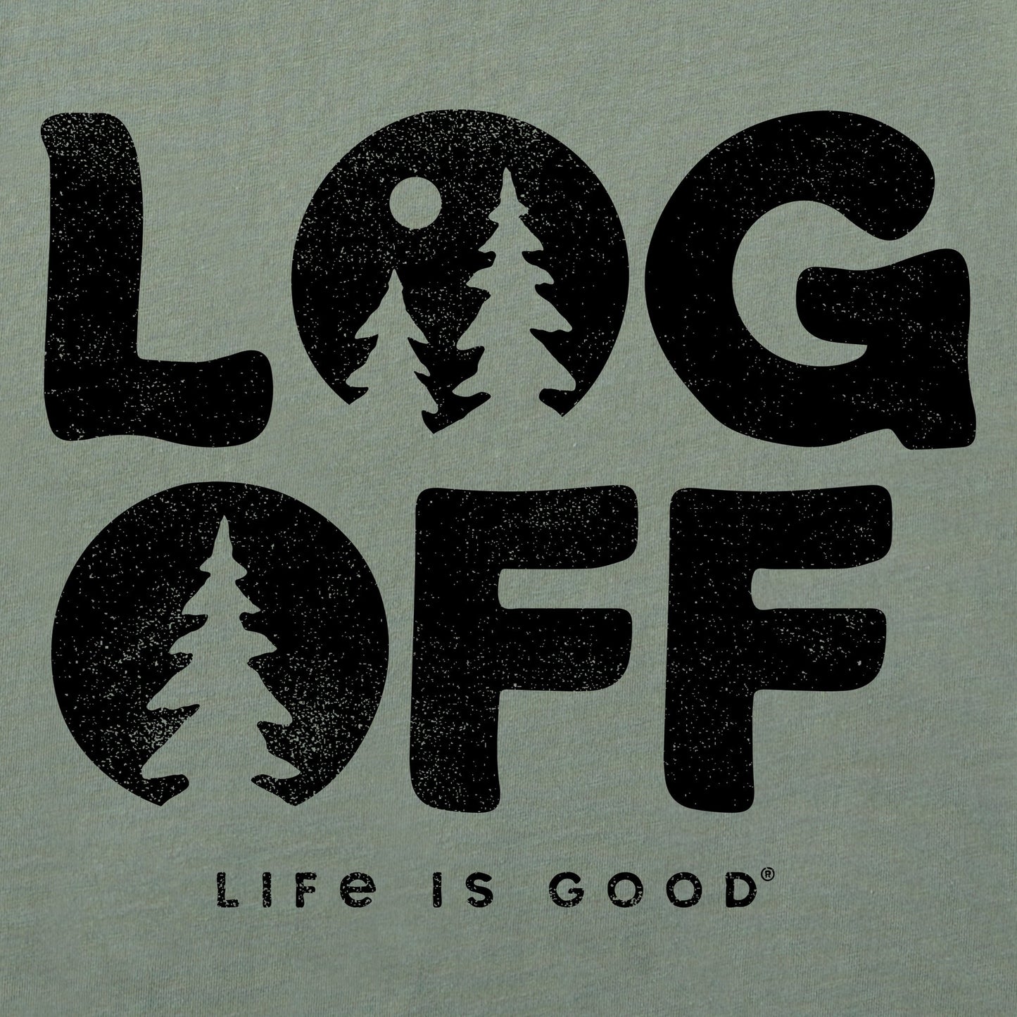 Men's Clean Log Off Short Sleeve Tee